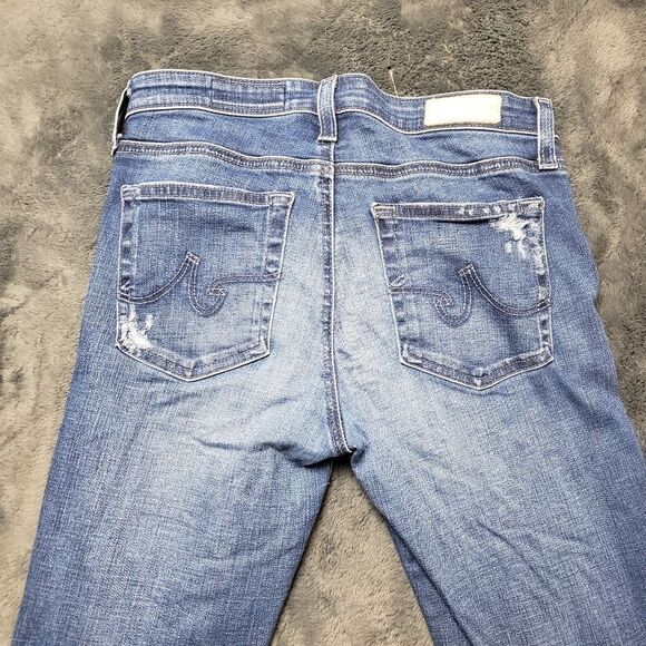 AG Adriano Goldschmied Prima Roll Up Cigarette Roll Up Jeans 27R - Picture 3 of 15